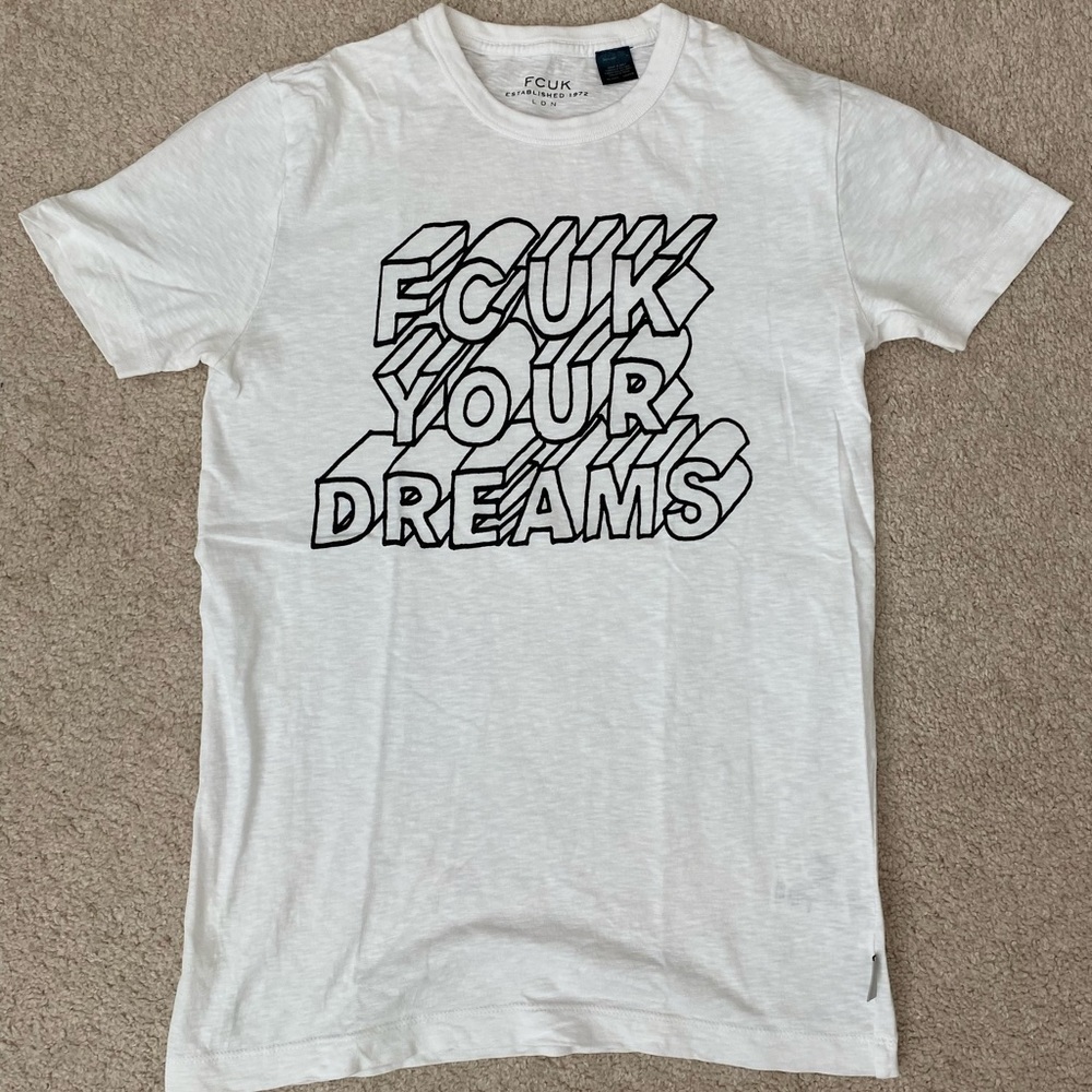 FCUK French Connection ‘FCUK YOUR DREAMS’ T-Shirt